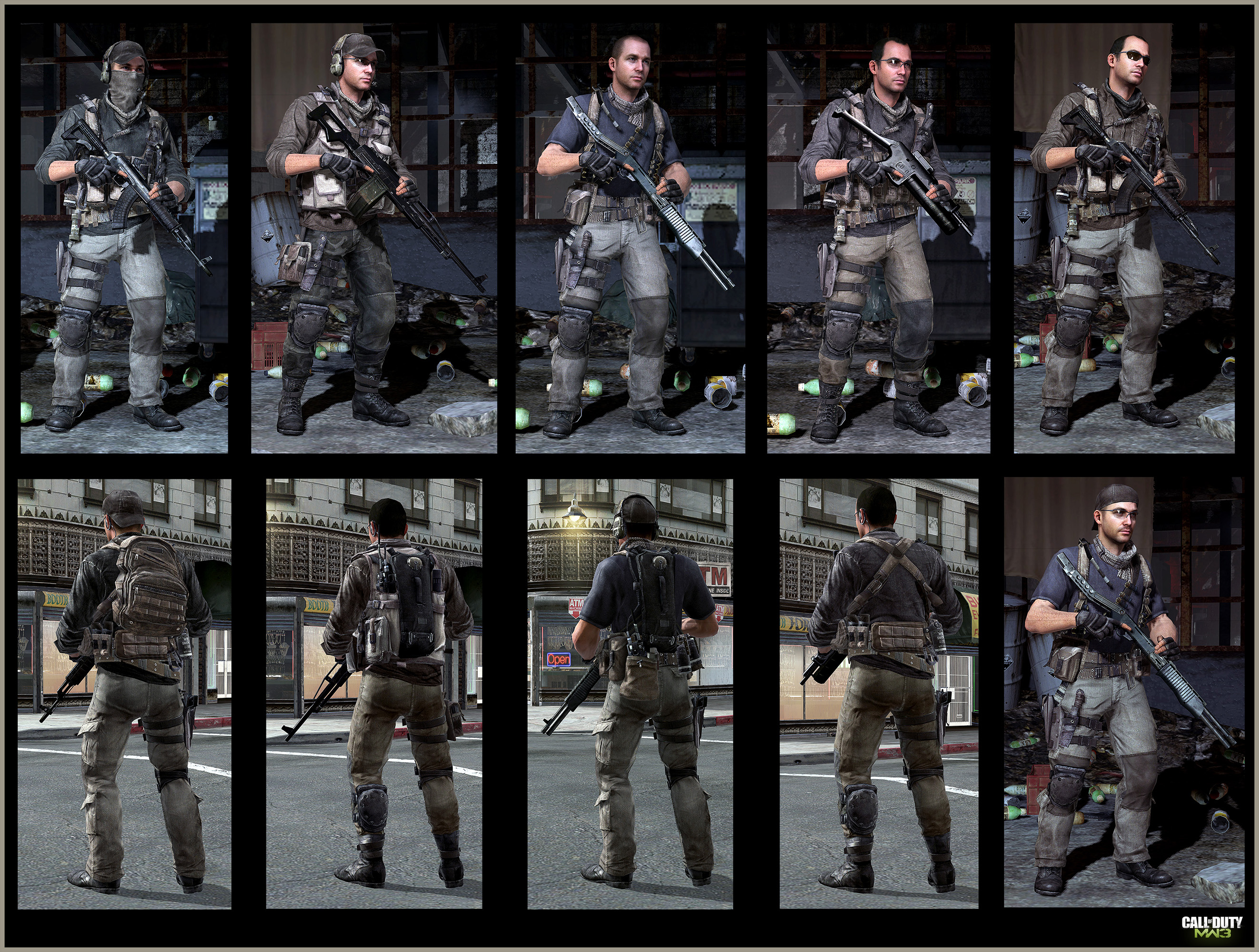 All Call of Duty Modern Warfare 3 characters