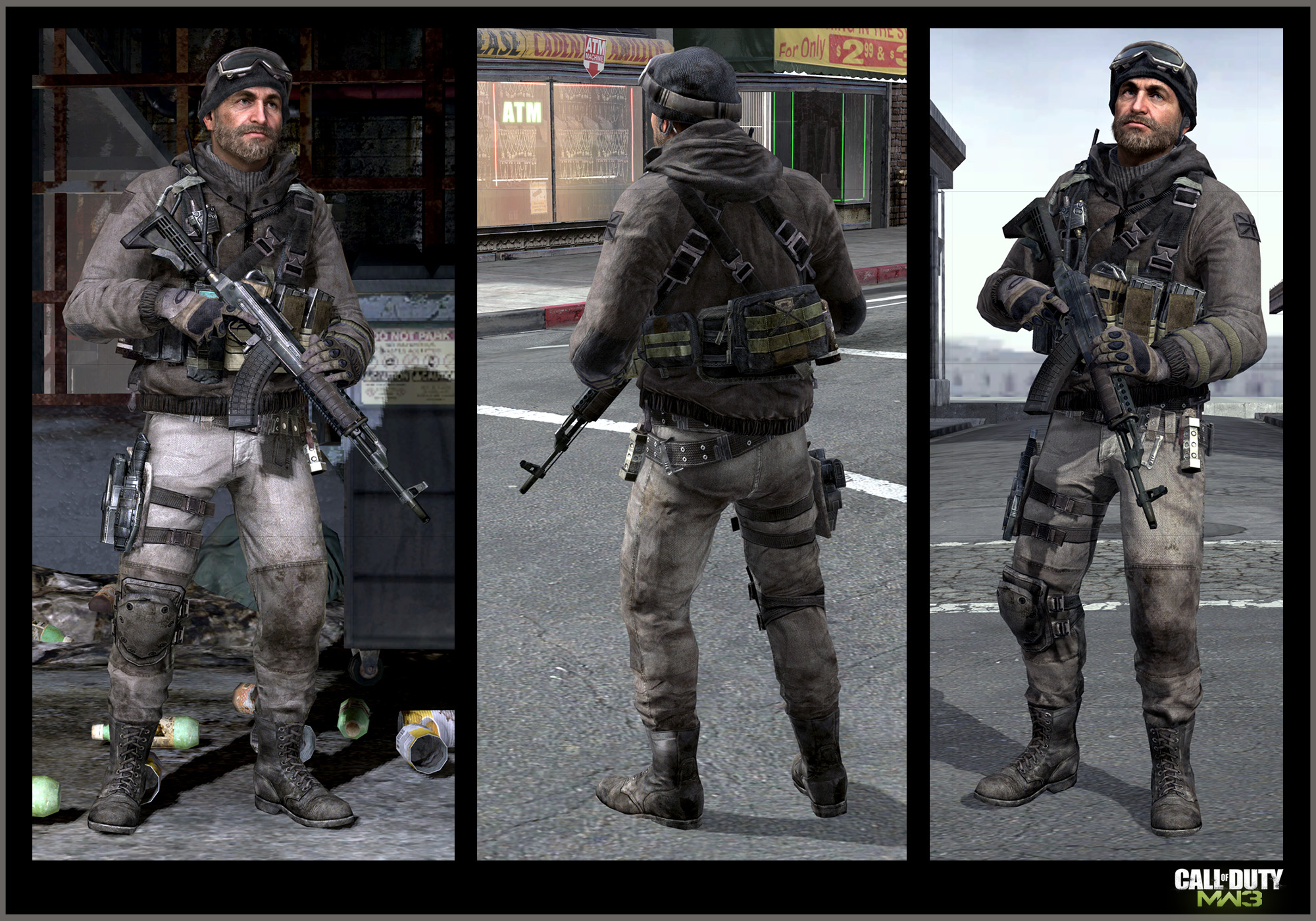 All Call of Duty Modern Warfare 3 characters